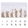 FASHEWELRY 1440Pcs/Bag Glass Rhinestone Nail Art Decoration Accessories Pointed Back Crystal Diamond Gems Beads for DIY Nail Art Decoration