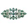 Faship Gorgeous Green Hair Barrette