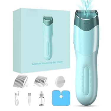 Favrison Vacuum Hair Clippers for Kids &amp; Men, Electric Haircut Kit with Dual Motor Power, Cordless Professional Hair Trimmer, IPX7 Waterproof &amp; Rechargeable