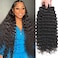 12A Deep Wave Human Hair Bundles 20 22 24 Inch Deep Curly Bundles Human Hair 100% Unprocessed Brazilian Virgin Weave 3 Bundles Water Wave Human Hair Bundles Double Weft Wet and Wavy Bundles Human Hair