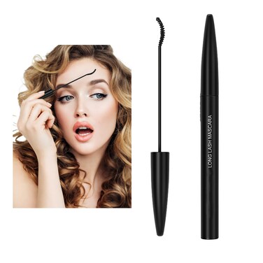 Waterproof Mascara - Long Lasting Eyebrow Mascara - Telescopic Black