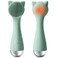 Facial Cleansing Brush, Silicone Face Scrubber Exfoliator for Men &amp; Women, Electric Face Brush Waterproof, with 3 Speeds Adjustable for Deep Cleaning, Removing Blackhead, Face Massaging (Mint Green)