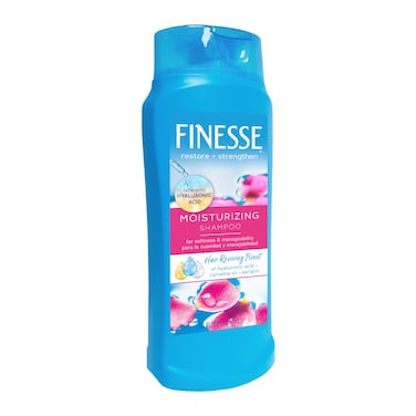 Finesse Restore + Strengthen Moisturizing Shampoo, 13 oz (Pack of 6), Moisturize &amp; Repair Dry or Damaged Hair for Soft, Healthy Looking Hair