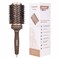 FIXBODY Hair Brush, Round Brush for Blow Drying, Curling, Styling, Nano Thermal Ceramic &amp; Ionic Tech, Boar Bristle, 3.3 inch, 2 inch Barrel, for Women, Volume &amp; Shine, Brown, Hair Brush for Thick Hair