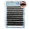 Fluffy Lash Clusters 10-24mm Extra Long Thick 200D Cluster Eyelash Extensions 200pcs Volume D Curl Wispy Individual Lashes Plant Fibers False Eyelashes DIY Lash Extension for Beginners, by FOINEMYED
