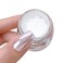 White Pearl Chrome Nail Powder Magic Metallic Silver Mirror Effect Ice Pearlescent Nail Art Glitter Aurora Shimmer Powder for Nails High Gloss Glazed Donut Manicure Pigment Dust Decorations