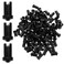 FOMIYES 100pcs Glue Bottle Anti-blocking Needle Lash Tools for Eyelash Extensions Lash Extensions Supplies Lash Extension Supplies Glue Bottle Pin Lash Glue Bottle Plug Glue Needle Nozzle