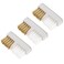 FOMIYES 3PCS Nail Drill Bit Brushes, Nail Sanding Head Cleaning Brushes, Nail Art Tools Copper Wire Brushes for Home and Salon Use