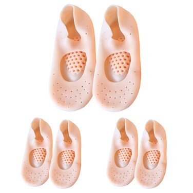 Arch Moisturizing Socks &ndash; Hydrating Gel-Lined Spa Socks for Soft, Smooth Feet &ndash; Treat Dry, Cracked Heels &amp; Rough Skin, Unisex (Small, 2 Pairs)