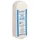 ForPro Professional Collection Stainless Steel Pedi File Refill, 180 Grit, White, EZ-Strip Peel Pedicure Refill Pads, 1.25&rdquo; W x 4&rdquo; L, 50-Count