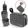 Fosmon Hanging Travel Toiletry Bag, Compact Toiletries Organizer, Cosmetic Makeup Portable Bag, Shower Bathroom Shaving kit, Hygiene Water-Resistant Carrying Travel Accessories for Men and Women