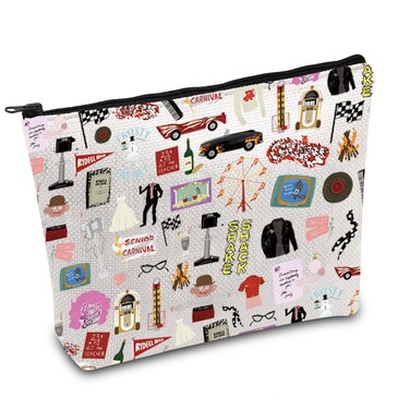 Broadway Muscial Makeup Bag Movie Cosmetic Bag Danny And Sandy Fans Tote Bag (shake)