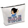Tina Belcher Zipper Makeup Bob Cartoon TV Show Merchandise Gifts Burgers Inspired Gift For Tina Fans (TO EXPLODE)
