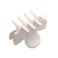 French Amie Grace Small 2&rdquo; Cellulose Acetate Handmade Non Slip Flexible Hair Claw Clips for Fine Hair Women Hair Accessories, Made in France (Solid Ivory)
