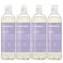 Naturally Derived Shower Gel Body Wash - Paraben, Phthlate Free, Relaxing Lavender Oil - Moisturizing Body Wash for Women - 16.9 fl oz 4PK