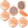 Fumete 4 Pcs Inspirational Compact Mirror Bulk Sometimes You Forget You're Awesome Appreciation Thank You Gifts for Women Compact Pocket for Employee Coworker Staff Magnifying Pocket Mirror