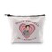 G2TUP Wolf TV Show Inspired Gift What The Hell Is A Stiles Makeup Bag Stiles Stilinski Cosmetic Bag Stiles Stilinski Fan Gift TV Show Merchandise (What The Hell Is A Stiles White Bag)