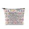 G2TUP Funny Swing Dancer Gift Swing Dancer Definition Makeup Bag Swing Dance Lover Cosmetic Bag Dance Coach Gift (Swing Dancer Def MB)