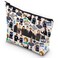 G2TUP Aaron Hotchner Cosmetic Bag Derek Morgan Fans Gift Criminal Spencer Reid Zipper Pouch Bag Matthew Gray Fans Gift (FBI MG)