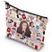 G2TUP Mia Thermopolis Princess Makeup Bag Princess Mia Fans Gift Me A Princess Shut Up Zipper Pouch Bag Genovia Princess Merch (Shut Up)