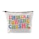 G2TUP Chisme Lover Gift I'm Here For The Chisme Makeup Bag Latina Hispanic Cosmetic Bag Mexican Gift Latina lover Gift (For The Chisme MB)