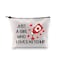 G2TUP Ketchup Lover Gift Who Loves Ketchup Makeup Bag Food Lover Cosmetic Bag Foodie Gift (Who Loves Ketchup White Bag)
