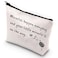 G2TUP IVF IUI Gift Transfer Day Infertility Make Up Bag Dandelion Best Wishes Gift Your Little Miracle is on the Way (Your Little Miracle is on the Way)