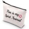 G2TUP Pua Pig Makeup Bag Animal Pig Piggy Lover Gift Pua is my Spirit Animal Pet Pig Cosmetic Bag (Pua Pig Makeup Bag)