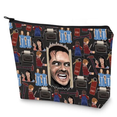 G2TUP Shining Jack Torrance Makeup Bag Grady Twins Fans Gift Shining Overlook Hotel Zipper Pouch Bag Wendy &amp; Danny Merch (Grady Twins)
