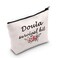 G2TUP Doula Thank You Gift Doula Survival Kit Midwife Cosmetic Bag OBGYN Doctor Labor Nurse Makeup Bag Midwife Doula Gift Travel Bag with Zipper (Doula Survival Kit)