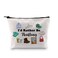 G2TUP Thrifting Mama Green Cosmetic Bag - Makeup Case - I'd Rather Be Thrifting - Travel/On-The-Go Makeup Storage