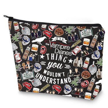 G2TUP The Vampire Merch Makeup Pouch The Diaries Fans Gift It's A Vampire Thing (Vampire Thing BL MG)
