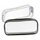 2Pcs Clear Toiletry Bags for Traveling - Black and White Set   Convenient Clear Travel Bags for Toiletries, Makeup, and More