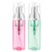 2 Pack Travel Foam Pump Bottle 60 ml/2 oz - Small Size Foam Spray Bottle &amp; Pump Bottle Dispenser for Face Wash, Lash Shampoo, Skin Care - Clear Plastic Mini Empty Refillable Containers