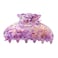 Cloud and Sun Hair Clip,PVC Claw Clip for Women,Women Hair Accessories,Purple