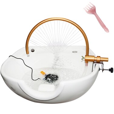Head Spa Waterfall for Shampoo Bowl,Portable Salon &amp; Spa Equipment,Water Circulation Tools for Hair Salon Equipment,at Home Head Spa