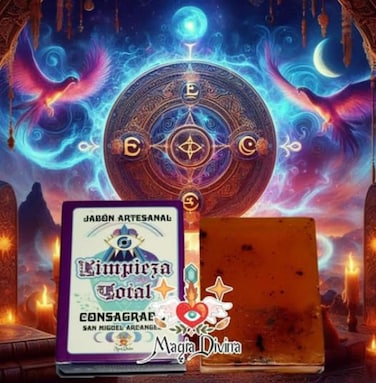 Spiritual Soap Opens Paths Consecrated and Blessed for Shamans and Holy water of 7 Temples. Jabon Espiritual LimpiezaTotal Intensionado y Consagrado Bendito Por Shamans Destruye Toda Negatividad.