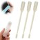 2024 New Double Sided Nose Hair Knife, 2-in-1 Nasal Hair Cutter, Nostril Hair Remover Tool, Portable Manual 360&deg; Rotating Nose Hair Trimmer with Ear Picker for Women Men, White