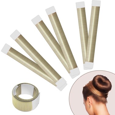 Women's Hair Bun Maker French Twist Hair Fold Wrap Snap for Hair Easy Bun Hair Tool Ballet Bun for Kids and Women