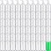 Gerrii 60 Pcs 8 oz Plastic Empty Pump Bottles Clear Lotion Bottles Leakproof Dispenser Refillable Shampoo and Conditioner Dispenser Container for Body Wash, Liquid Soap, Massage Oil (White Pump)