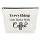 Funny Coffee Gifts for Women Makeup Bag Coffee Lovers Gifts for Coffee Drinker Gift for Friend Friendship Coffee Barista Gifts Cosmetic Bag Christmas Birthday Gifts Novelty Coffee Gifts Cosmetic Pouch