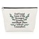 School Counselor Gifts Makeup Bag Counselor Appreciation Birthday Gifts for Women Teacher Mentor Counselling Thank You Cosmetic Bag Retirement Present Teachers' Day Mothers Day Travel Cosmetic Pouch