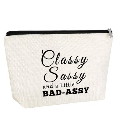 Friendship Gift Makeup Bag Gift for Women Best Friends Gift Cosmetic Bag Novelty Gift Female Birthday Christmas New Year Gifts for Friends Graphic Sarcastic Gift for Coworkers Employer Sister