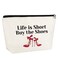 Shoe Lover Gift Birthday Gifts for Friend Female Novelty High Heel Makeup Bag Fashion Women Present Friendship Present for Friend Sister Travel Pouch Wedding Christmas Pouch for Coworker Roommate