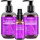 Hair Growth Shampoo and Conditioner Set With Rosemary, Biotin, Argan, and Castor Oils for Thinning, Damaged, Curly Hair