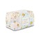 Quilted Makeup Bag Cute Floral Cotton Make up Bag Puffy Coquette Makeup pouch Aesthetic Cute Travel Toiletry Bag for Women Girls