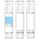 1.7OZ/50ML Airless Pump Bottles, 3 Pack Lotion Dispenser Travel Size Pump Bottles, Vacuum Cosmetic Travel Bottle for Lotion, Creams, Foundation, Cosmetic, with Labels, Wooeden Stick
