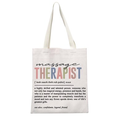 Massage Therapist Appreciation Gift Massage Therapist Definition Gift Tote Bag For Masseuse Massotherapist