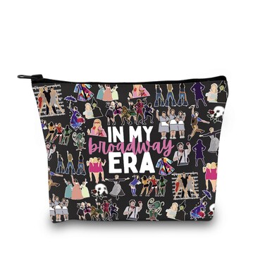 GJTIM Broadway Musical Gift Theatre Bag In My Broadway Era Gift West End Broadway Zipper Pouch Makeup Bag