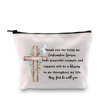 GJTIM Confirmation Gift Christian Faith Gift Travel Tote Bag (Confirmation Tote)